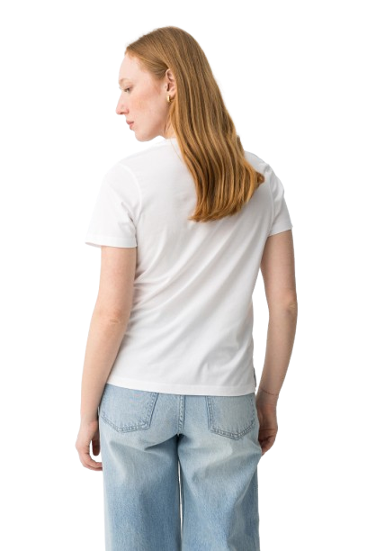 Tiffosi T-shirt Donna Mod. 10065856 VULPIX 110 Bianco brillante