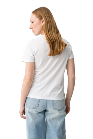 Tiffosi T-shirt Donna Mod. 10065856 VULPIX 110 Bianco brillante