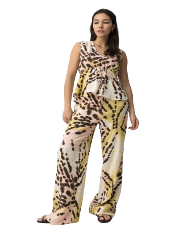 Tiffosi Pantalone Donna Mod. 10065886 BERAM_B 110 Bianco brillante