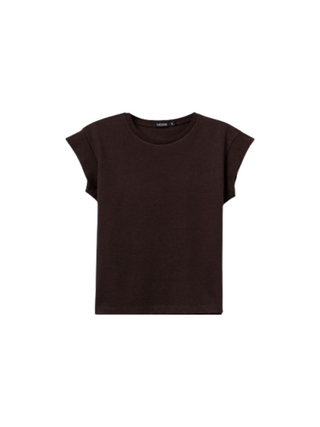 Tiffosi T-shirt Donna Mod. 10066000 MANDIE 290 Cioccolato