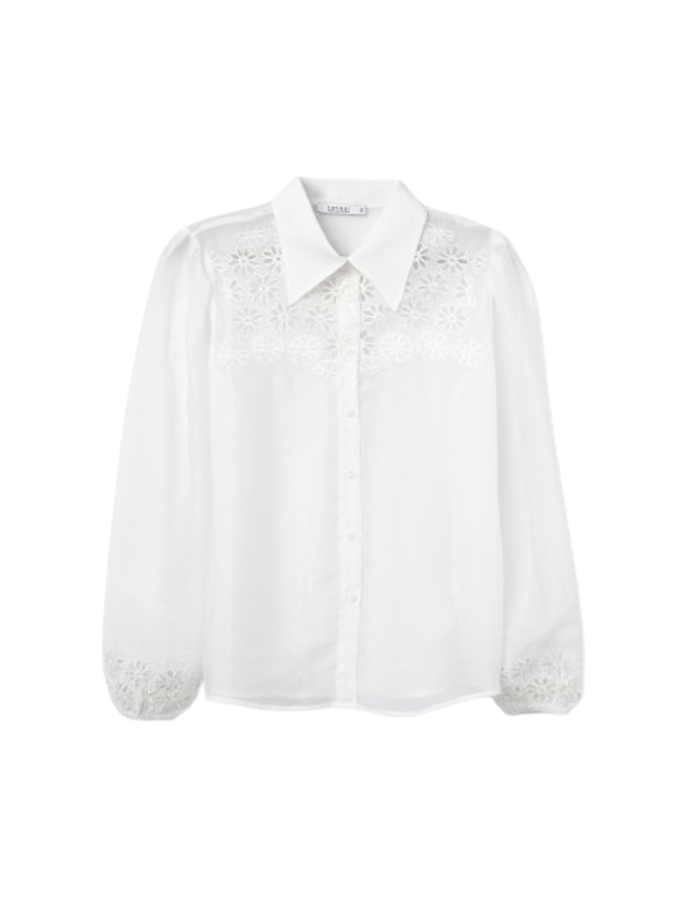 Tiffosi Camicia Donna Mod. 10066020 NAPOLINA 001 Bianco