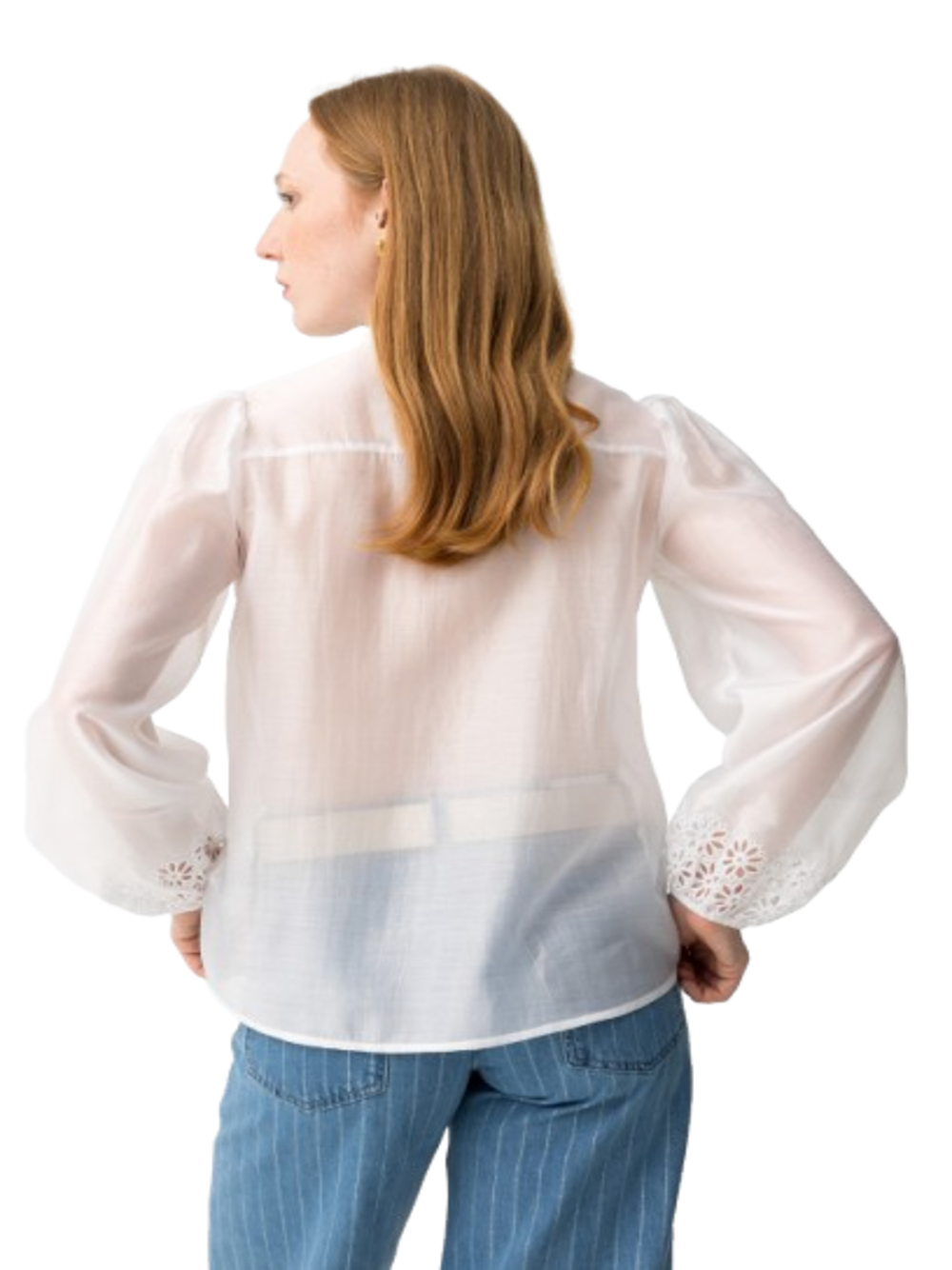 Tiffosi Camicia Donna Mod. 10066020 NAPOLINA 001 Bianco