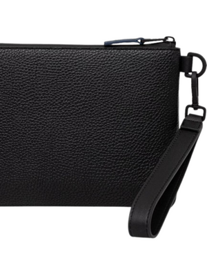 Tommy Hilfiger Borsa Pochette Uomo Mod. AM0AM13952 BDS Nero