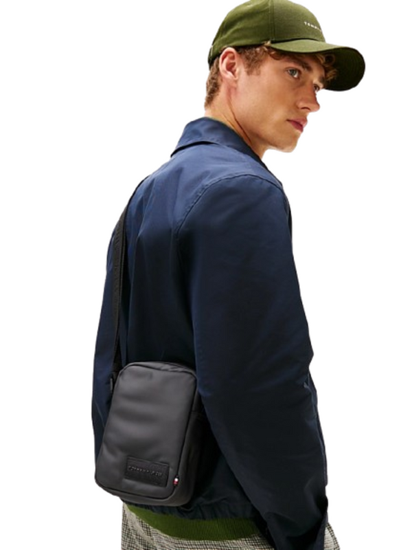 Tommy Hilfiger Borsa a Tracolla Uomo Mod. AM0AM14009 PSM Antracite
