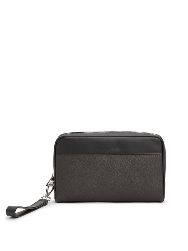 Tommy Hilfiger Borsa Pochette Uomo Mod. AM0AM14146 BDS Nero