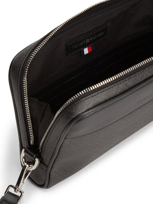 Tommy Hilfiger Borsa Pochette Uomo Mod. AM0AM14146 BDS Nero