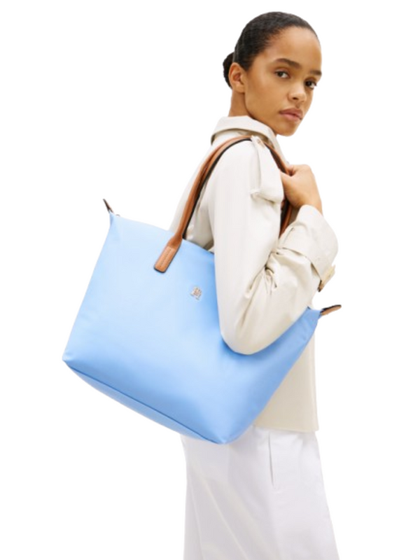 Tommy Hilfiger Borsa Donna Mod. AW0AW17711 C1Y Celeste