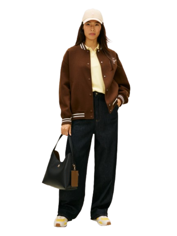 Tommy Hilfiger Borsa Donna Mod. AW0AW18140 BDS Nero