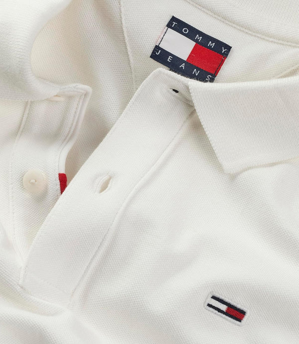 Tommy Hilfiger Polo Uomo Mod. DM0DM20676 YBL ECRU