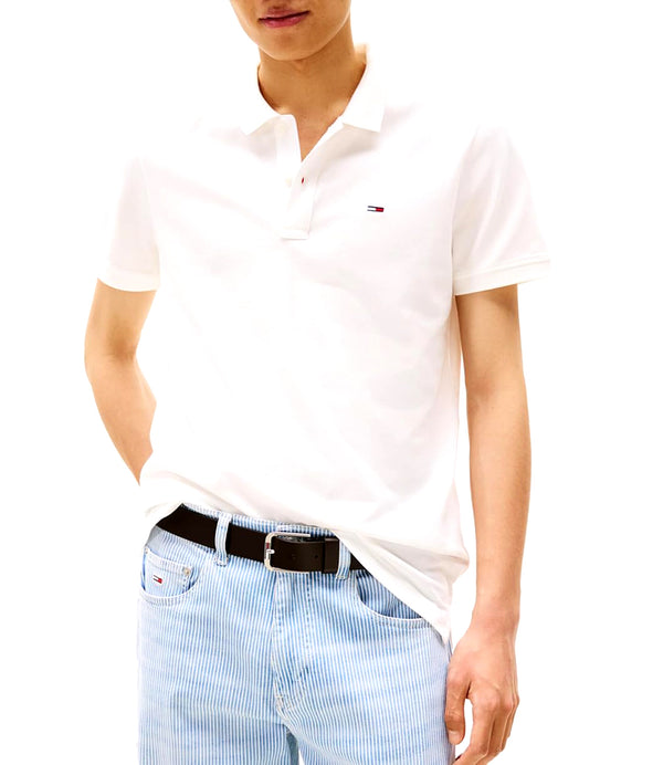 Tommy Hilfiger Polo Uomo Mod. DM0DM20676 YBL ECRU