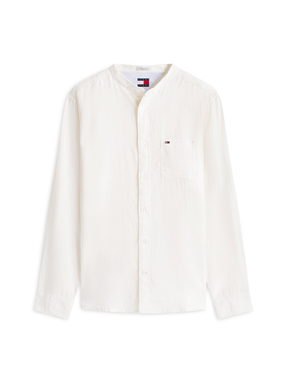 Tommy Hilfiger Camicia Manica Lunga Uomo Mod. DM0DM22756 YBL ECRU
