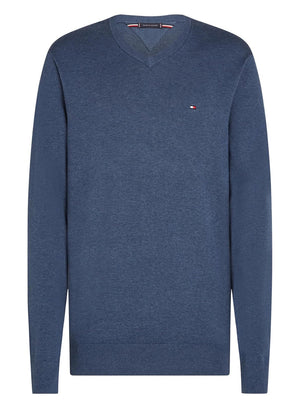 Tommy Hilfiger Maglione v Uomo Mod. MW0MW14745 DVI Denim