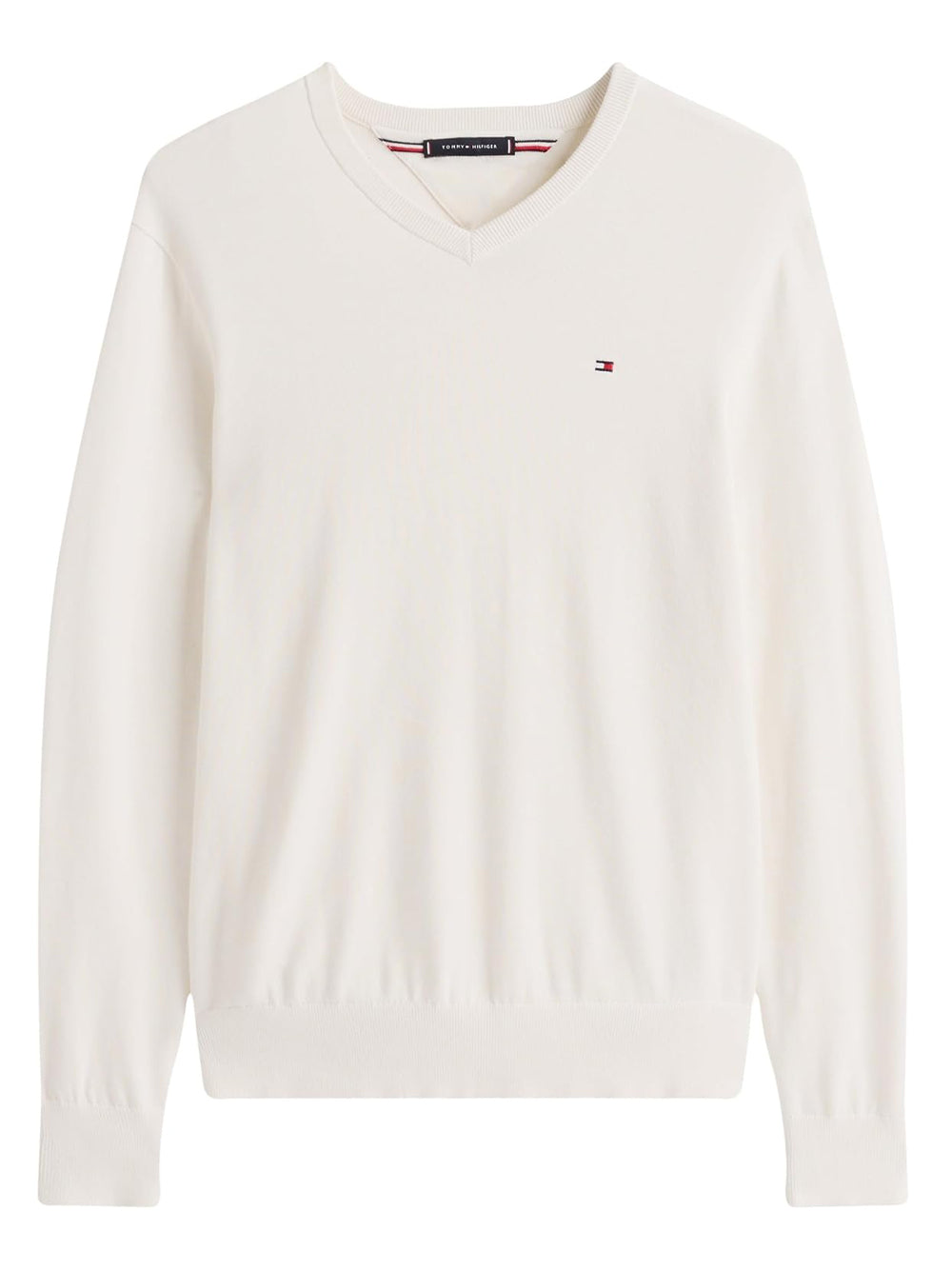 Tommy Hilfiger Maglione v Uomo Mod. MW0MW14745 ZOO Panna