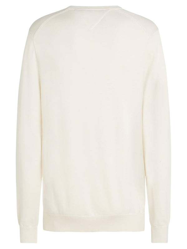 Tommy Hilfiger Maglione v Uomo Mod. MW0MW14745 ZOO Panna