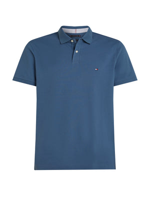 Tommy Hilfiger Polo M/C Uomo Mod. MW0MW17770 DBZ INDAGO