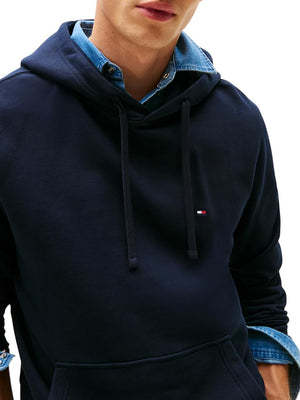 Tommy Hilfiger Felpa cappuccio Uomo Mod. MW0MW37235 DW5 Blu