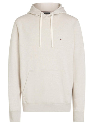 Tommy Hilfiger Felpa cappuccio Uomo Mod. MW0MW37235 HGF Panna
