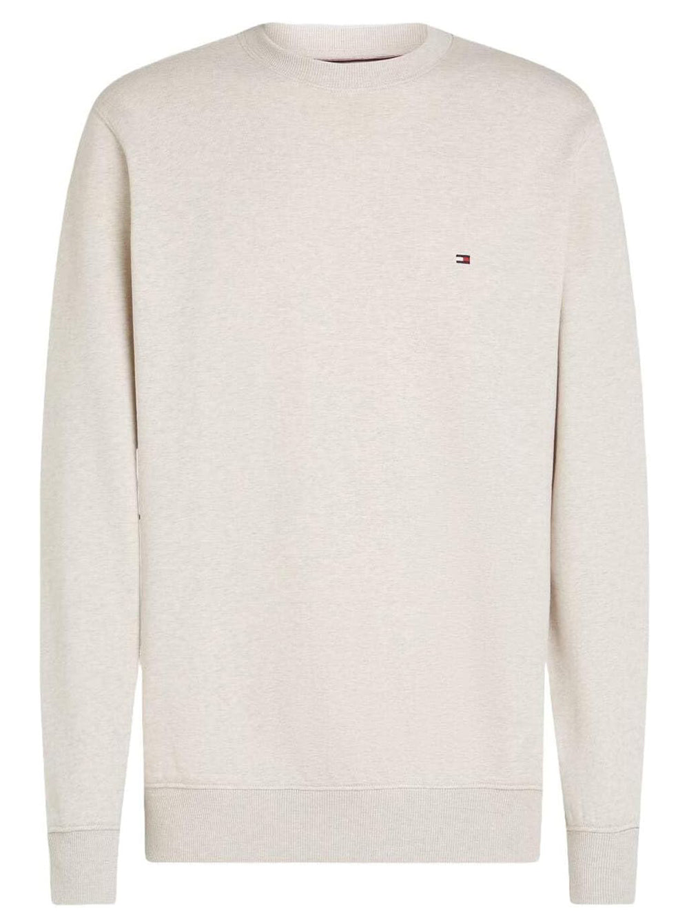 Tommy Hilfiger Felpa Girocollo Uomo Mod. MW0MW37237 HGF Panna