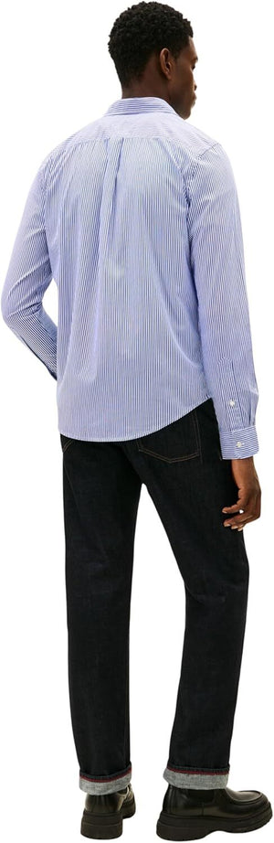 Tommy Hilfiger Camicia Manica Lunga Uomo Mod. MW0MW41403 0A4 Celeste