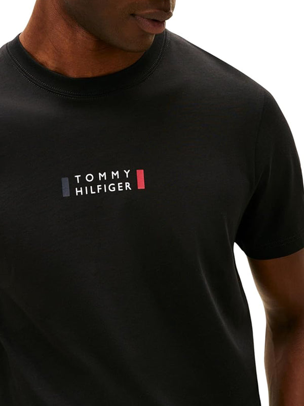 Tommy Hilfiger T-shirt Uomo Mod. MW0MW41453 BDS Nero