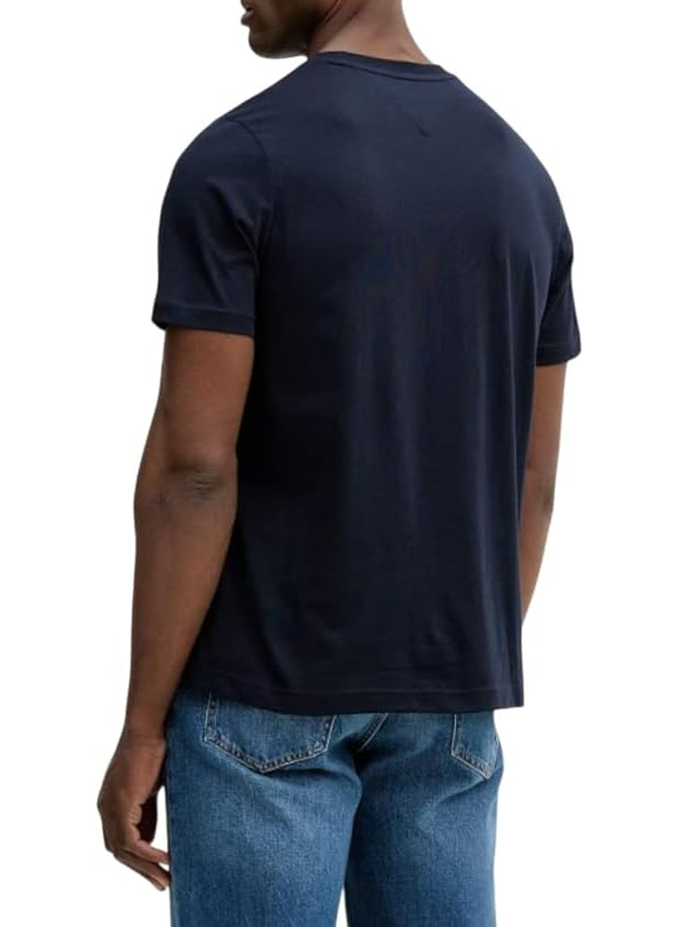 Tommy Hilfiger T-shirt Uomo Mod. MW0MW41453 DW5 Blu
