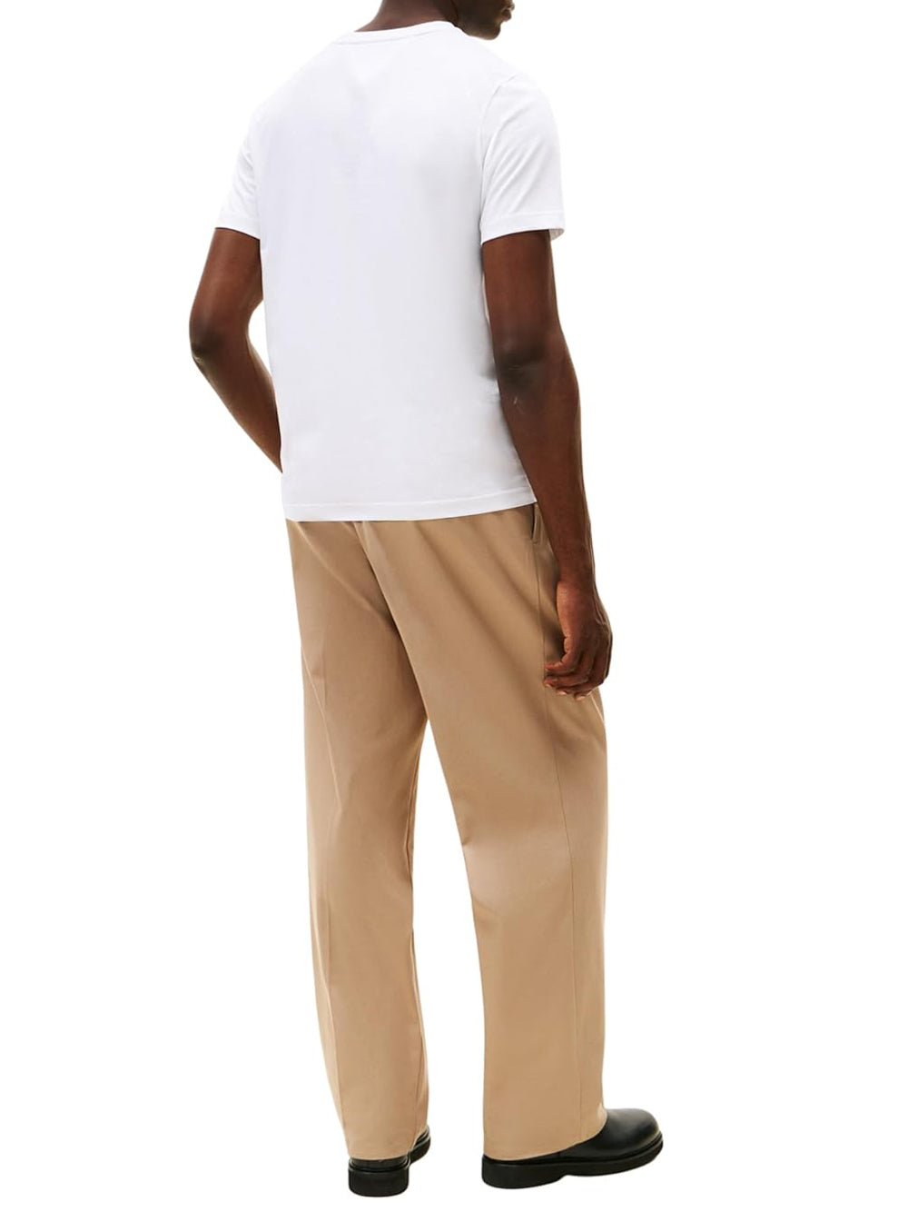 Tommy Hilfiger T-shirt Uomo Mod. MW0MW41453 YBR Bianco