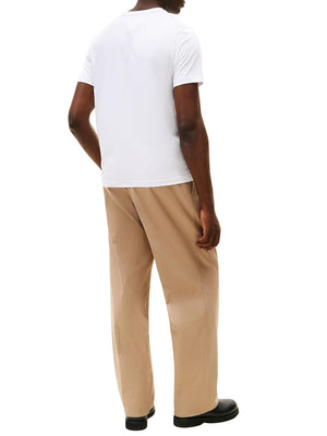 Tommy Hilfiger T-shirt Uomo Mod. MW0MW41453 YBR Bianco