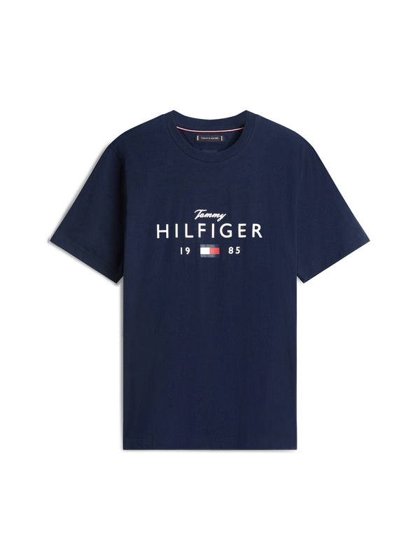 Tommy Hilfiger T-shirt Uomo Mod. MW0MW41455 DW5 Blu