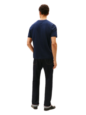 Tommy Hilfiger T-shirt Uomo Mod. MW0MW41455 DW5 Blu
