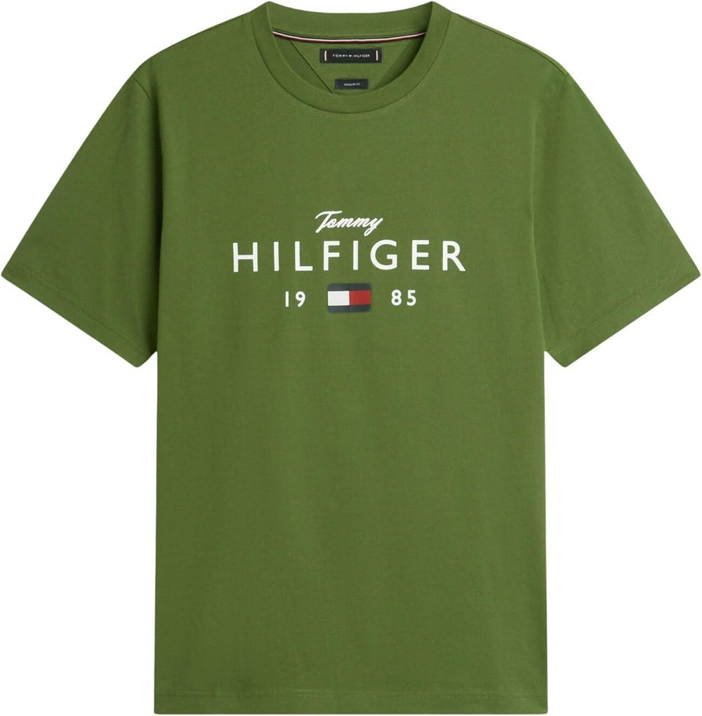 Tommy Hilfiger T-shirt Uomo Mod. MW0MW41455 L01 Verde