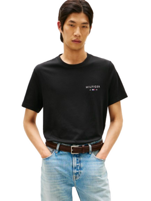 Tommy Hilfiger T-shirt Uomo Mod. MW0MW41456 BDS Nero