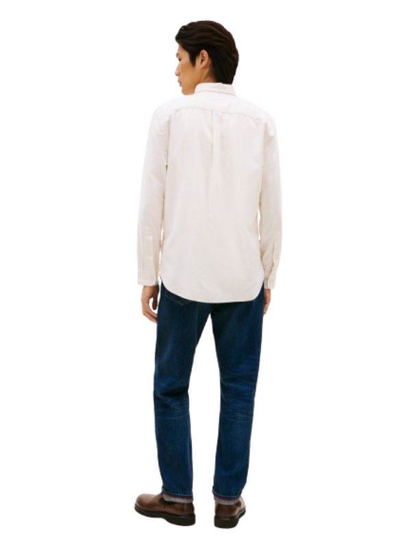 Tommy Hilfiger Camicia m/l Uomo Mod. MW0MW41688 ACG Bianco