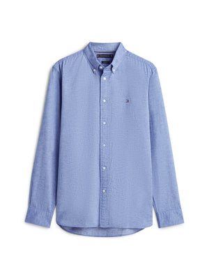 Tommy Hilfiger Camicia m/l Uomo Mod. MW0MW41688 C7L Celeste