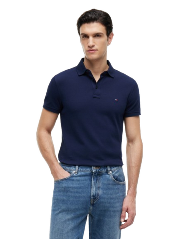 Tommy Hilfiger Polo M/C Uomo Mod. MWOMW17771 DCC Blu