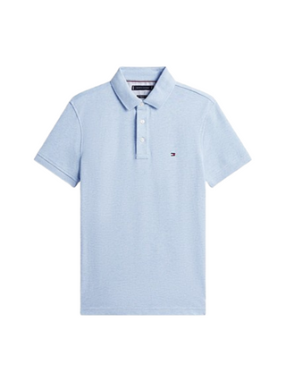 Tommy Hilfiger Polo M/C Uomo Mod. MWOMW17771 DP5 Celeste