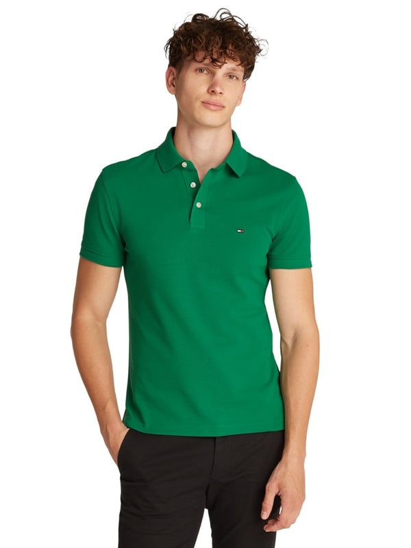 Tommy Hilfiger Polo M/C Uomo Mod. MWOMW17771 L4F Verde