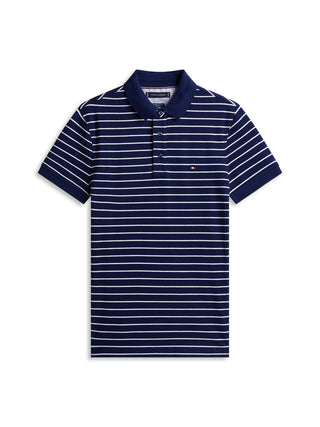 Tommy Hilfiger Polo M/C Uomo Mod. MWOMW17771 RIGA 0X5 Blu