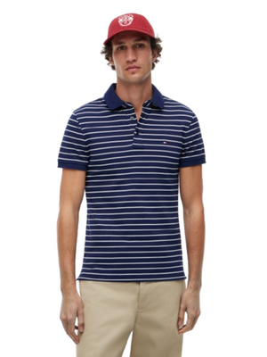 Tommy Hilfiger Polo M/C Uomo Mod. MWOMW17771 RIGA 0X5 Blu