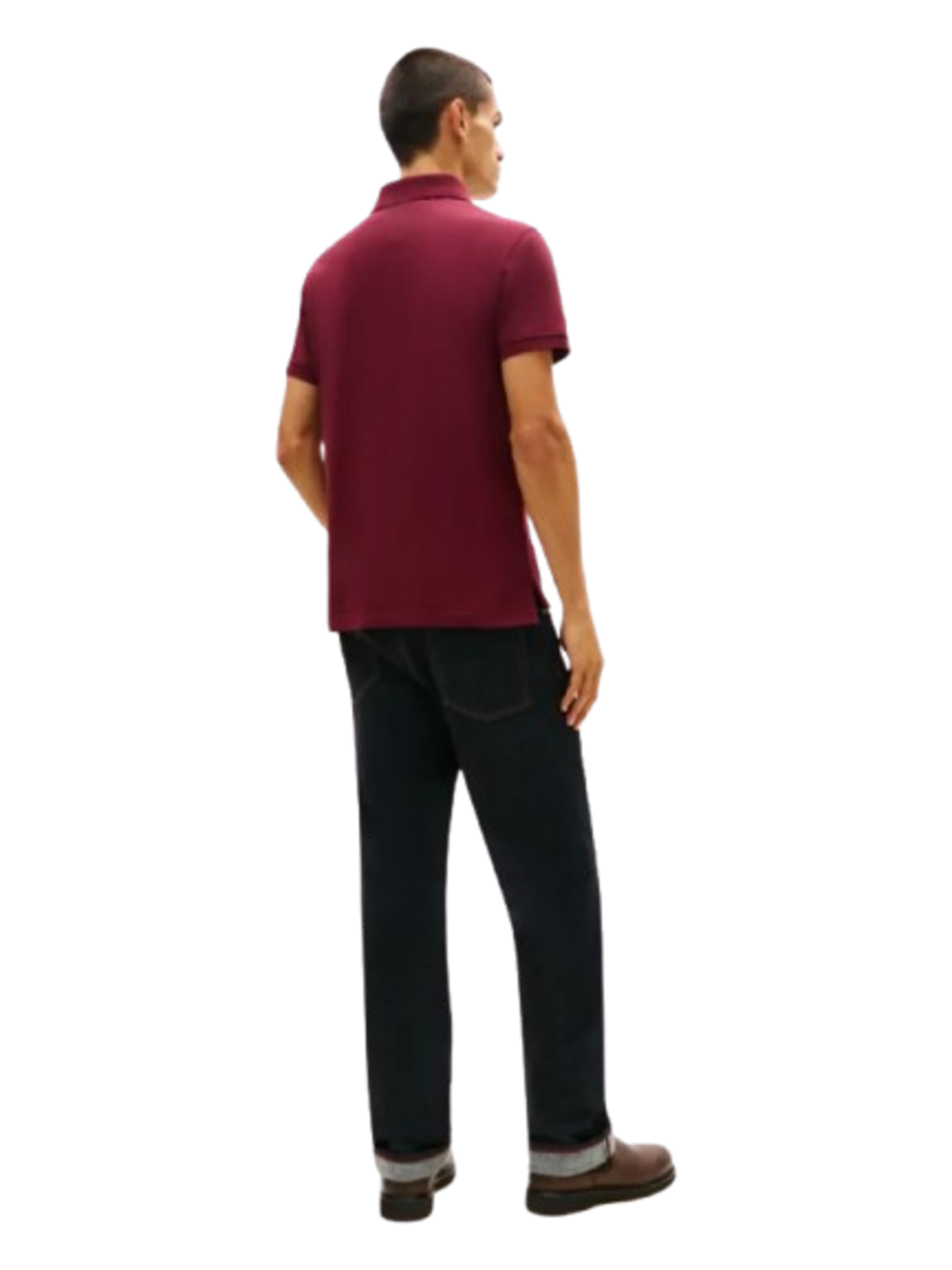 Tommy Hilfiger Polo M/C Uomo Mod. MWOMW17771 VLP Bordeau