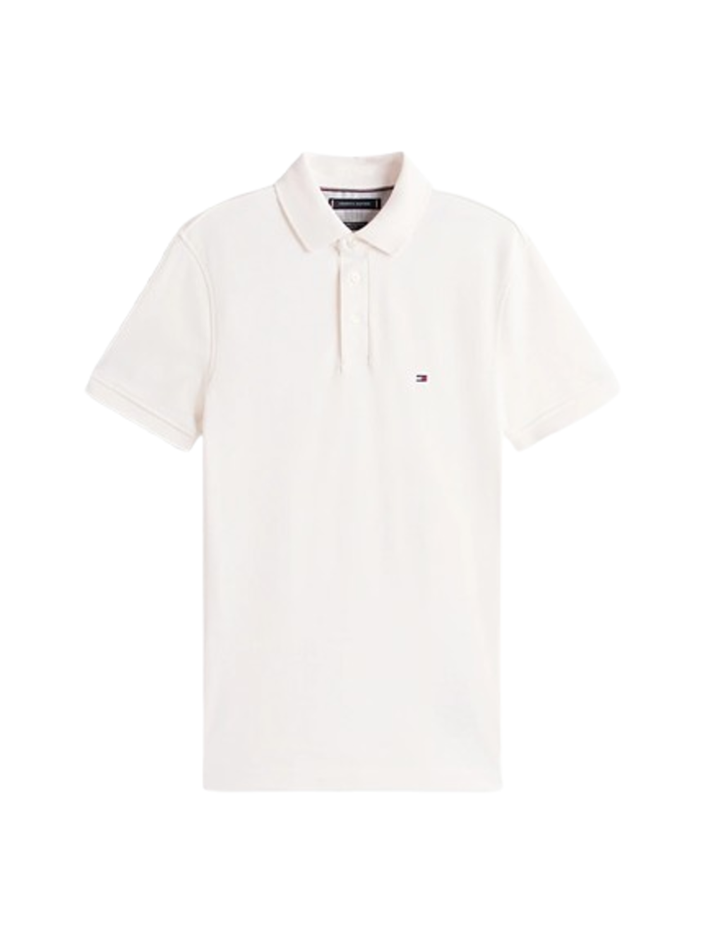 Tommy Hilfiger Polo M/C Uomo Mod. MWOMW17771 ZOO Avorio