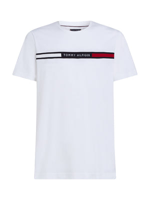 Tommy Hilfiger T-shirt Uomo Mod. MWOMW36498 YBR Bianco