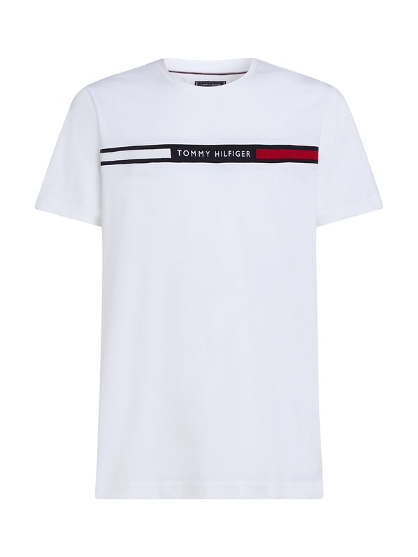 Tommy Hilfiger T-shirt Uomo Mod. MWOMW36498 YBR Bianco