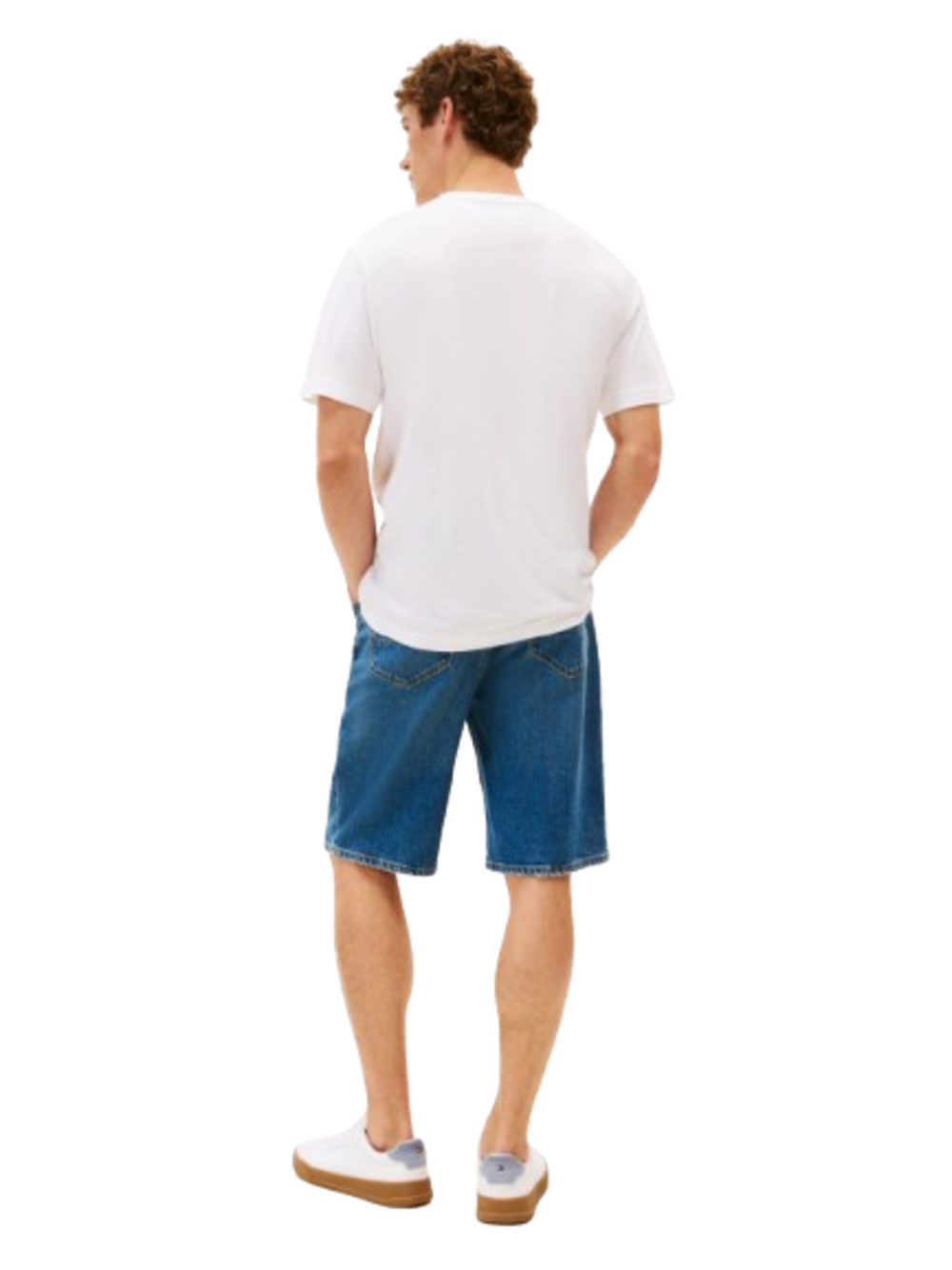 Tommy Hilfiger T-shirt Uomo Mod. MWOMW36498 YBR Bianco