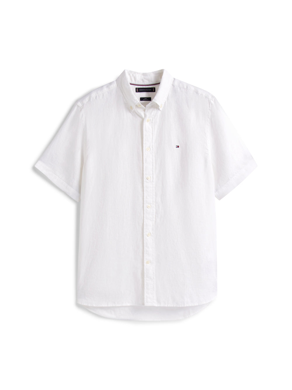 Tommy Hilfiger Camicia m/c Uomo Mod. MWOMW41531 LI YBR Bianco