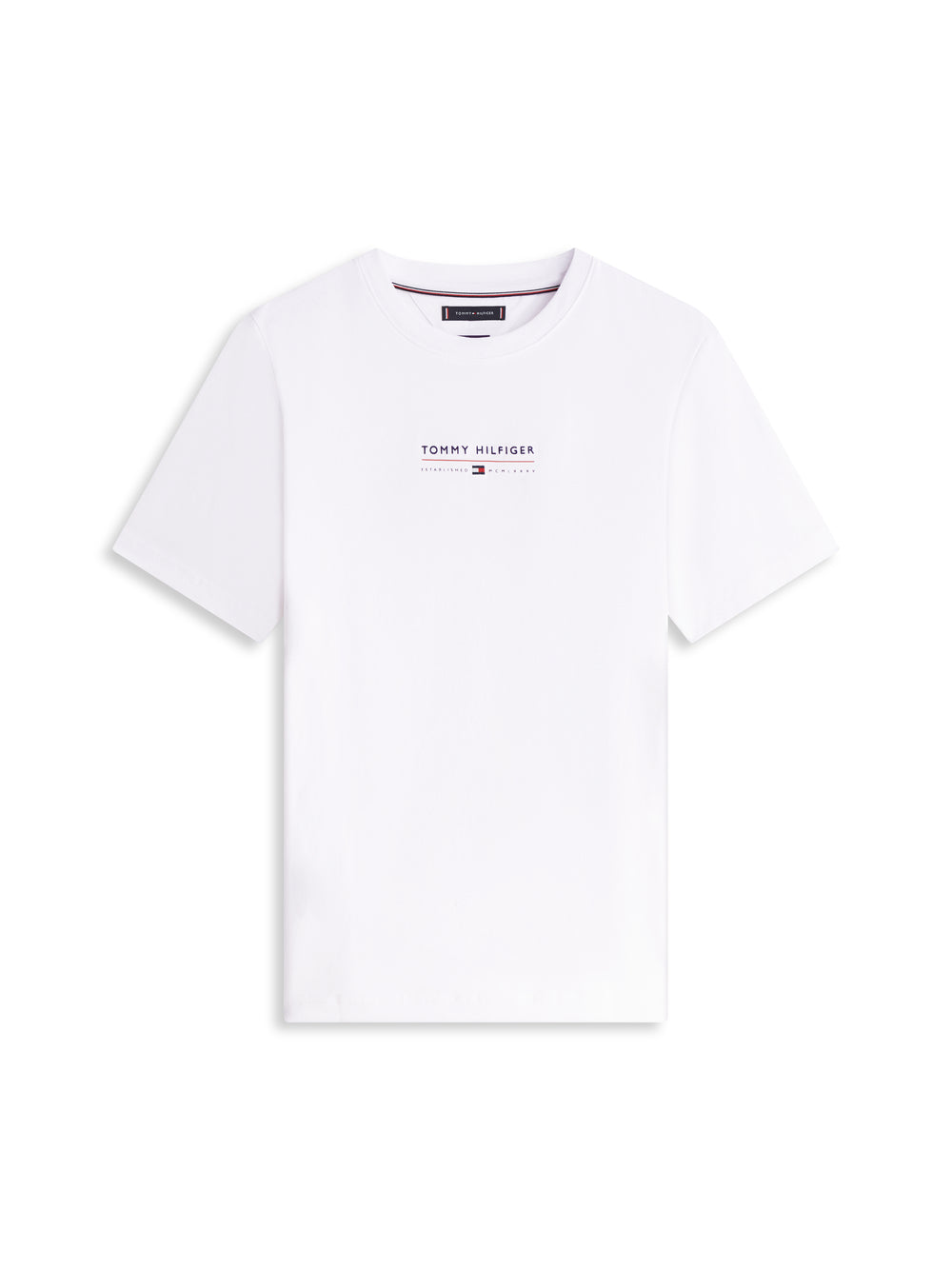 Tommy Hilfiger T-shirt Uomo Mod. MWOMW42363 YBR Bianco