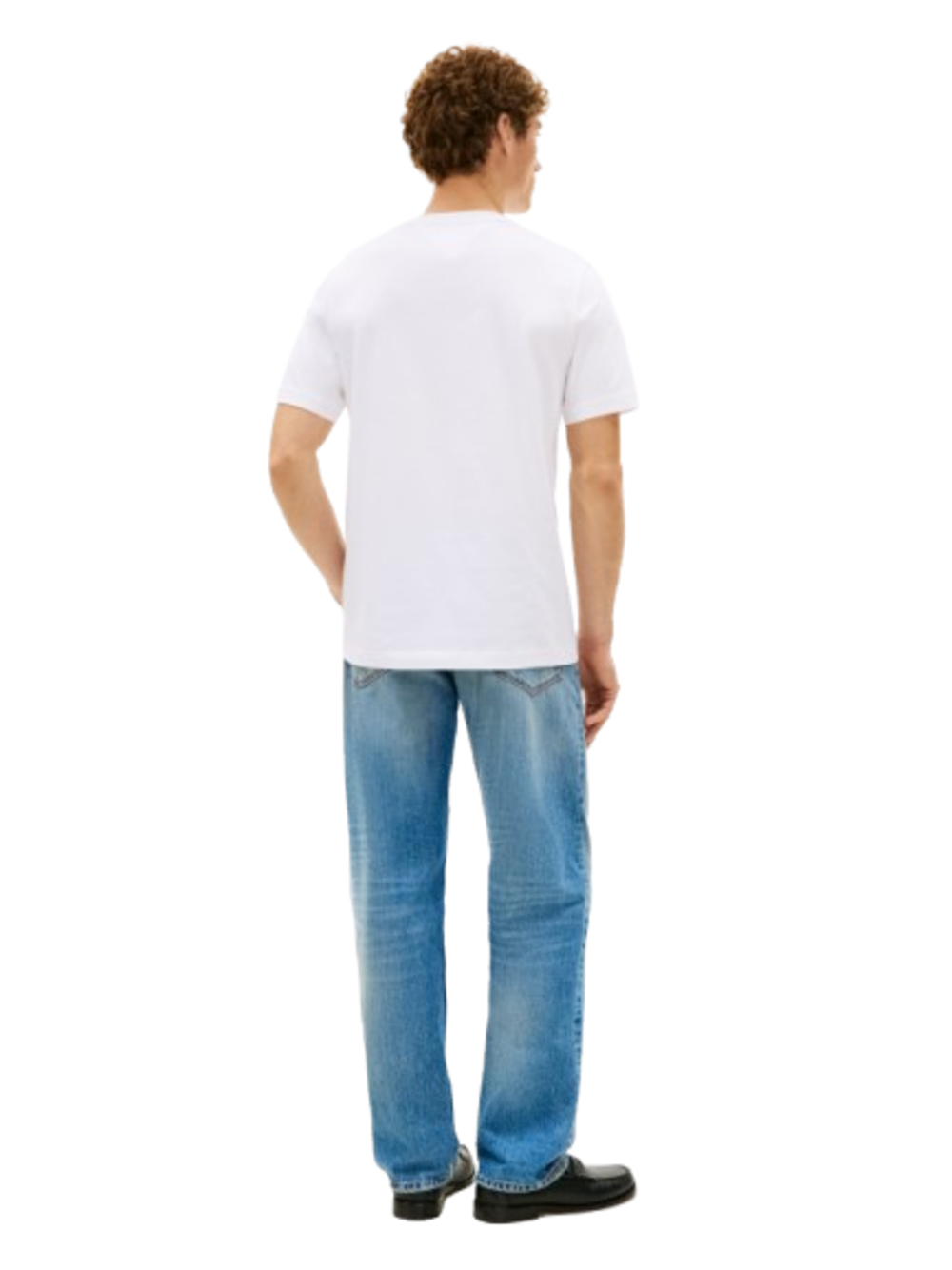 Tommy Hilfiger T-shirt Uomo Mod. MWOMW42363 YBR Bianco