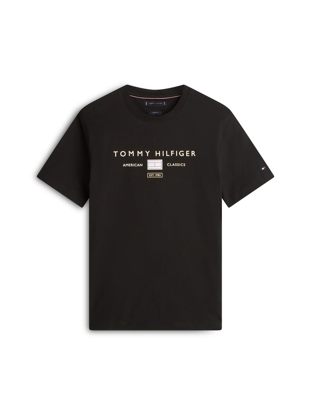 Tommy Hilfiger T-shirt Uomo Mod. MWOMW42365 BDS Nero