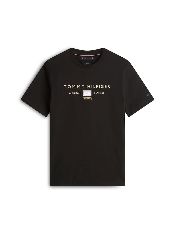 Tommy Hilfiger T-shirt Uomo Mod. MWOMW42365 BDS Nero