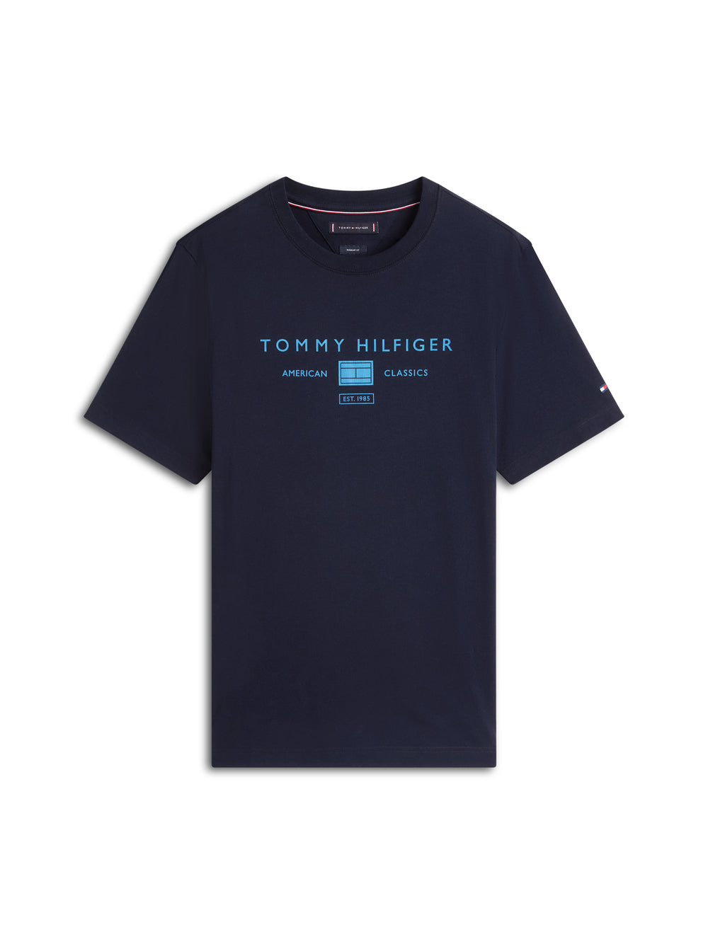 Tommy Hilfiger T-shirt Uomo Mod. MWOMW42365 DW5 Blu
