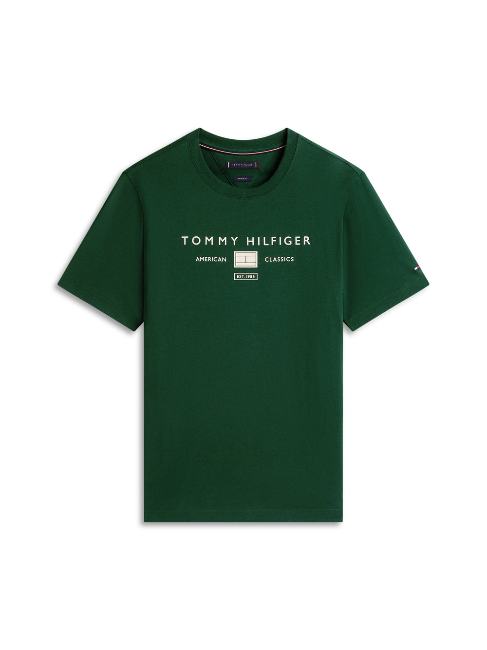 Tommy Hilfiger T-shirt Uomo Mod. MWOMW42365 MBN Verde